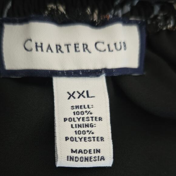 Charter Club‎ Floral Ruffle Hem Blouse – Size XXL - Picture 8 of 10